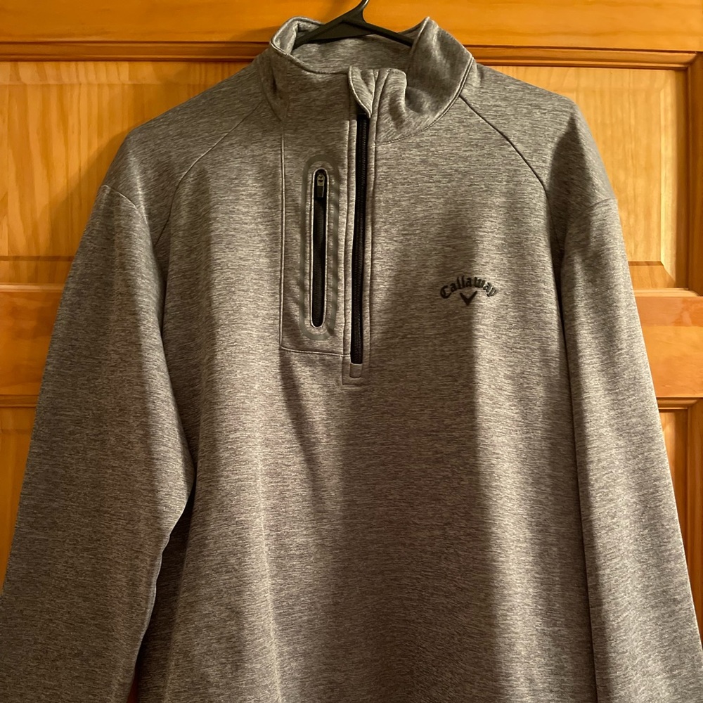 Mens Callaway 1/4 zip pullover